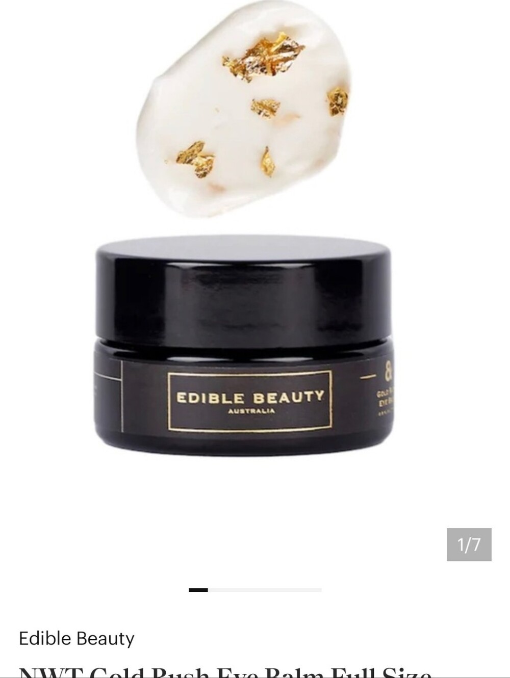 Edible Beauty Gold Rush Eye Balm